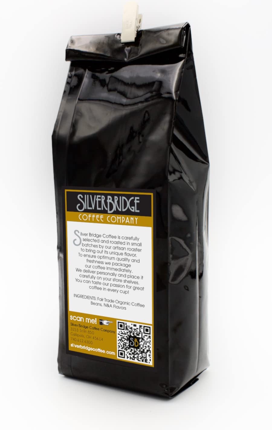 Silver Bridge Coffee Flavored Ground Coffee, Highlander Grogg, Butterscotch & Sweet spirit-inspired flavor, 12oz