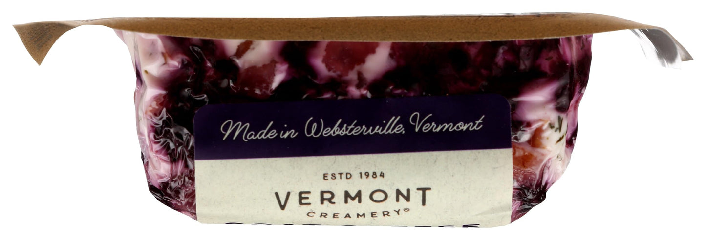 Vermont Creamery Blueberry Lemon Thyme Chevre 4oz