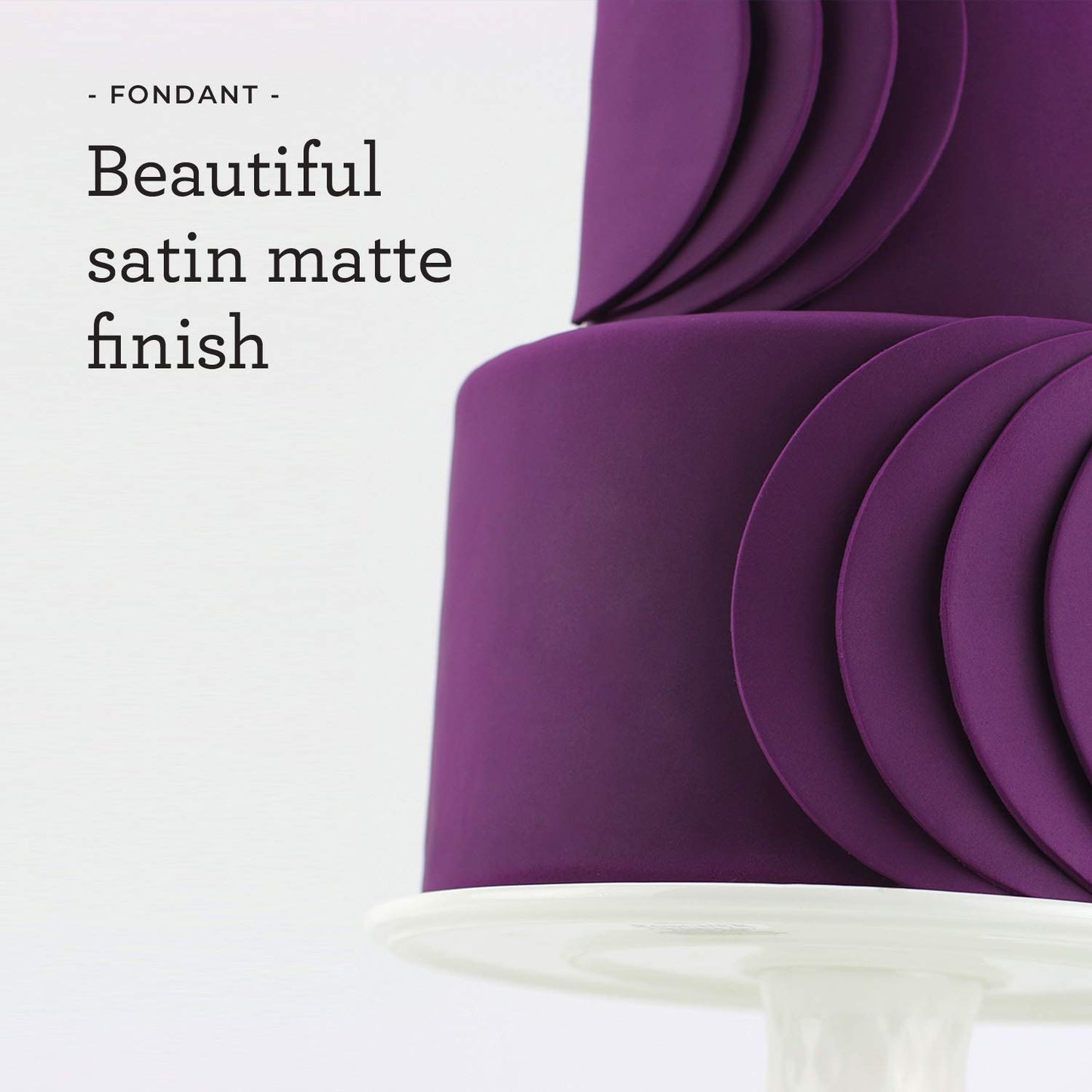 Satin Ice White Fondant, Vanilla, 2 Pounds