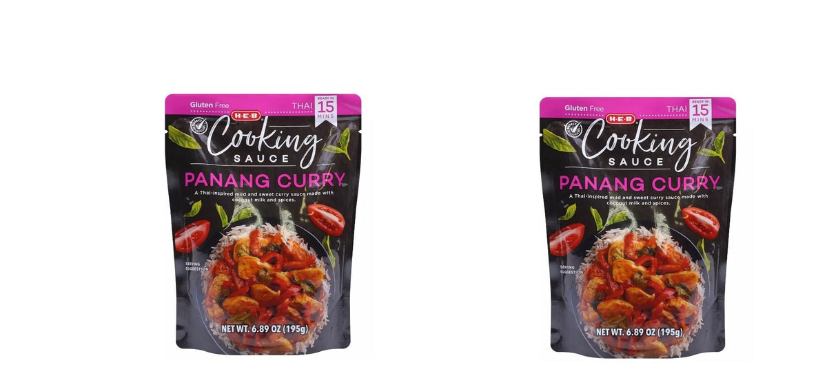 HEB Cooking Sauce Mixes - 2 packages (Panang Curry 6.89oz)