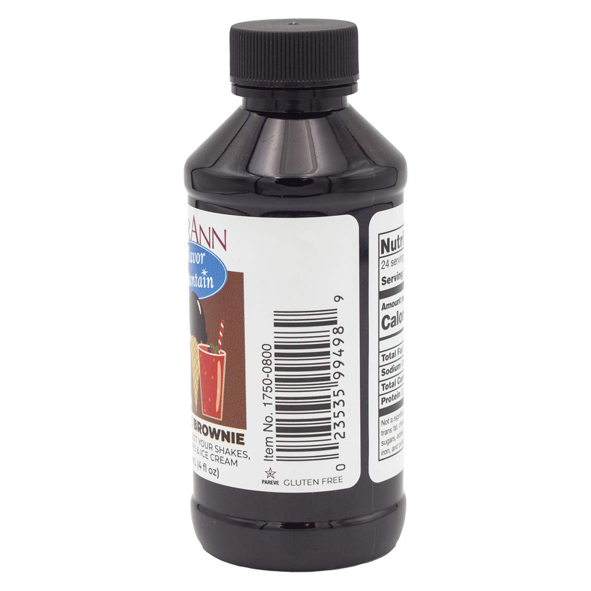 Lorann Fudge Brownie Flavor Fountain, 4 Oz Bottle