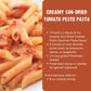 Always Fresh, Two Servings, Creamy Sun-Dried Tomato Pesto Gourmet Pasta Sauce (2-Pack) Le Sauce & Co. Imported Italian San Marzano Tomatoes, Creamy Pasta Sauce, Penne Rosa, All Natural, Spirit-Inspired Flavor Sauce