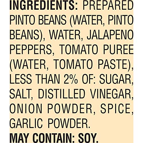 Ranch Style Pinto Beans With Jalapeno Peppers, Canned Beans, 15 OZ