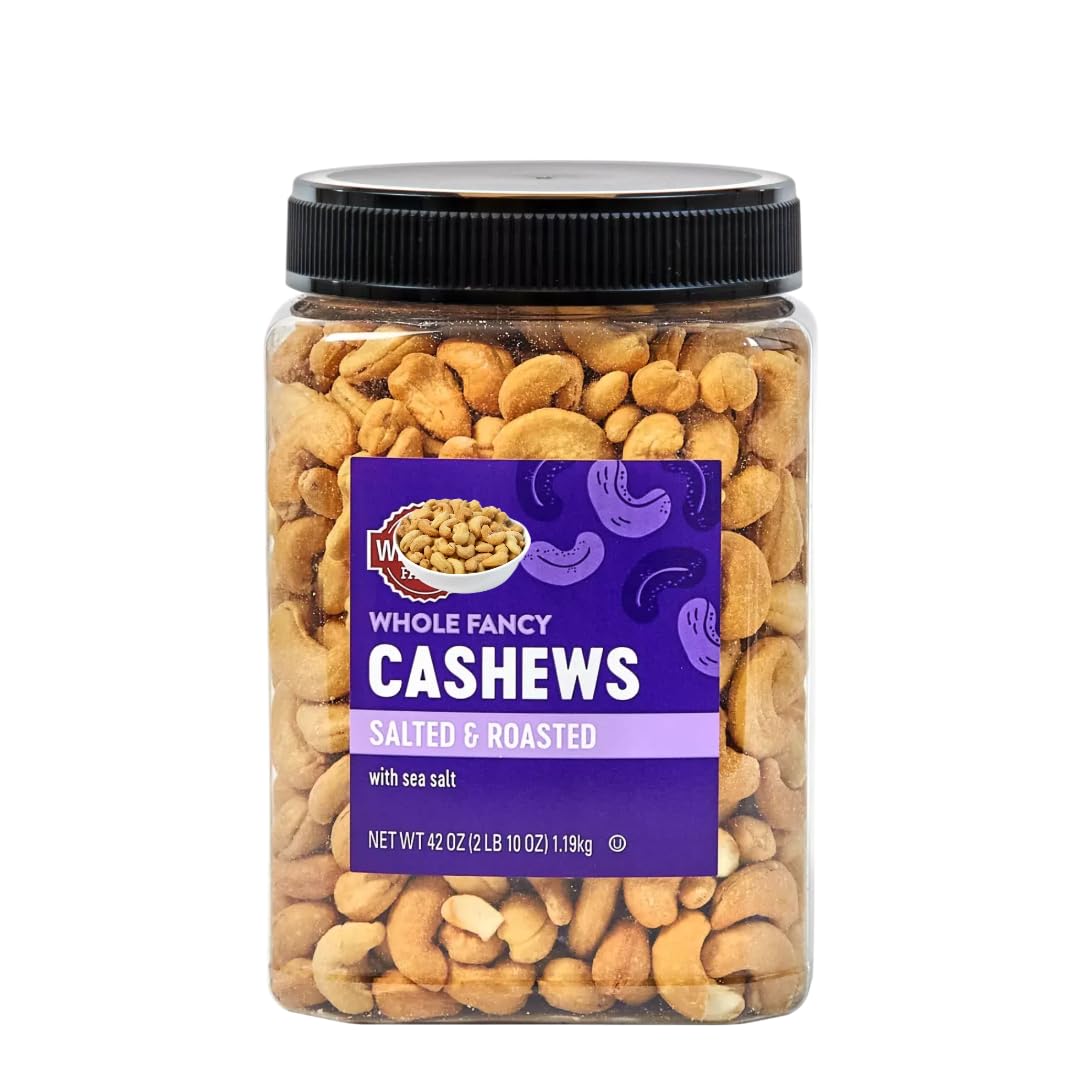 Whole Fancy Cashews  Roasted And Salted  42 Oz (42 Oz (1 Pack))