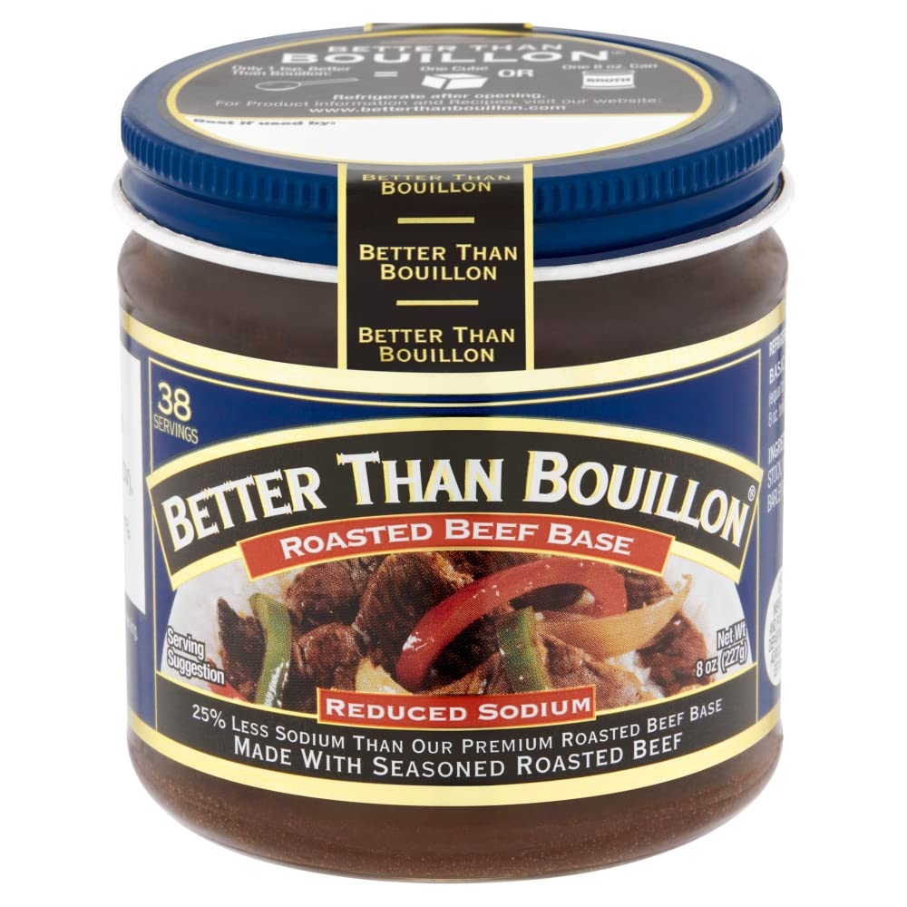 All Natural Reduce Sodium Beef Base 8Oz