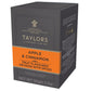 Taylors of Harrogate Herbal Tea Apple & Cinnamon, 20 Count (Pack of 6), Orange, Model 5005GL