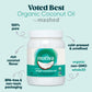 Nutiva Organic Coconut Oil 54 fl oz, Cold-Pressed, Unrefined Cooking Oil, Natural Hair Oil, Skin Oil, Massage Oil, USDA Organic,
