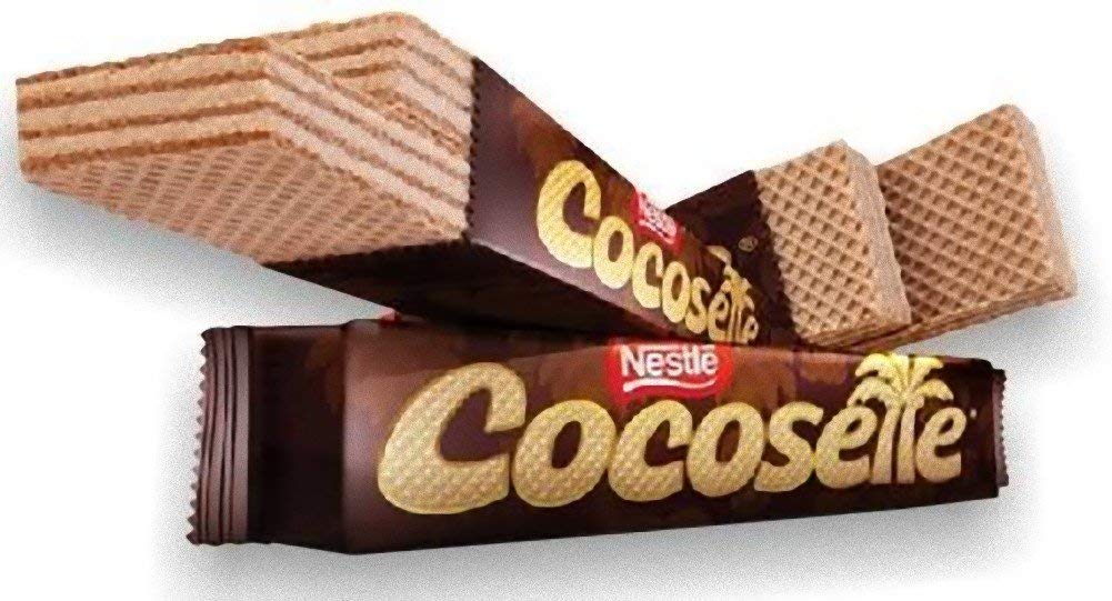 Nestle Cocosette 24 Pack Wafer Cookies Filled With Coconut Cream/Galleta Rellena Con Crema De Coco