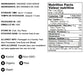 Organic Chia Seeds Powder, 8 Ounces - Non-Gmo Meal, Ground Raw Chia Seeds, Cold Milled, Kosher, Vegan, Bulk. Rich In Omega-3, Fi
