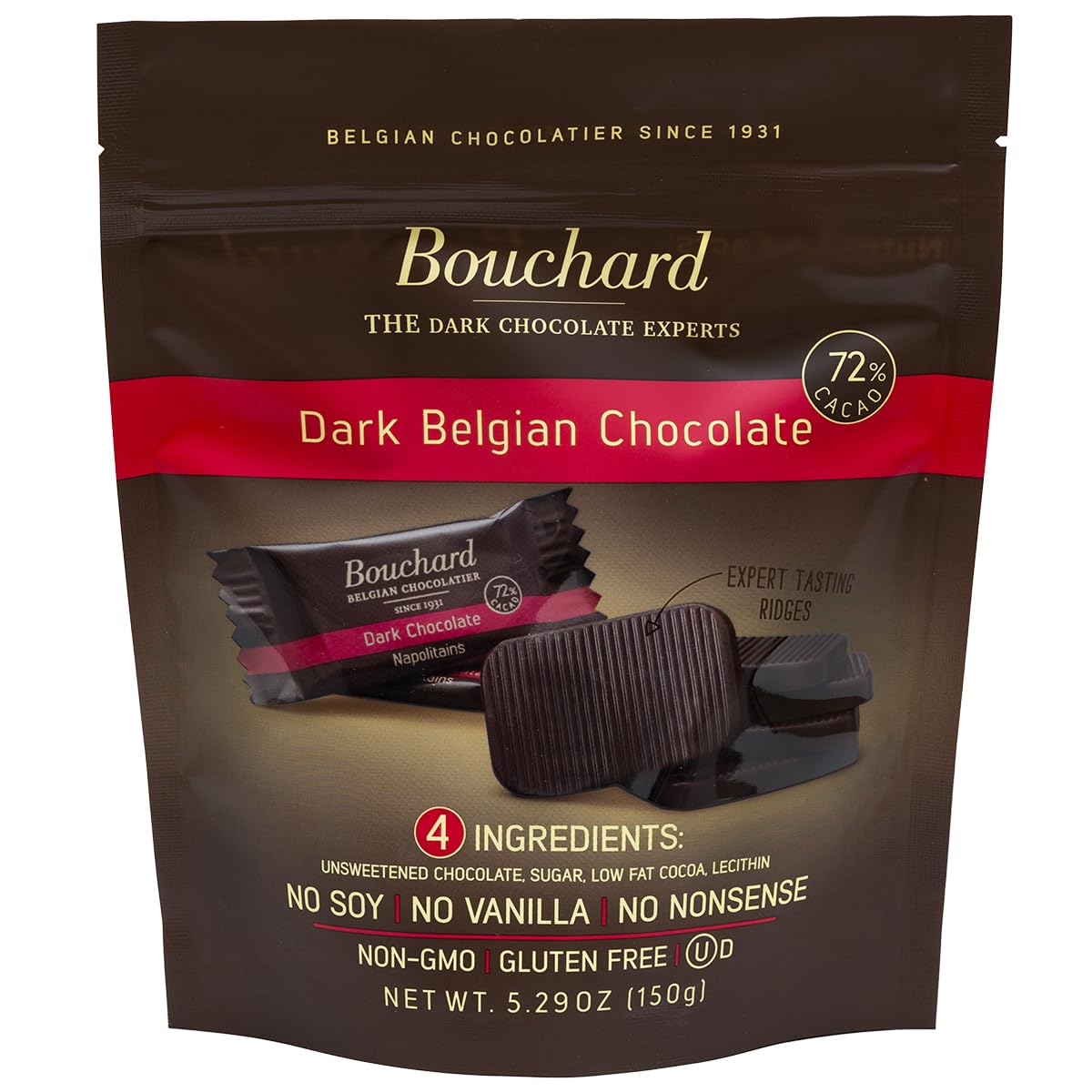 Bouchard Chocolate Mini Bags Variety Pack - 4 Count, 21.16 Ounce