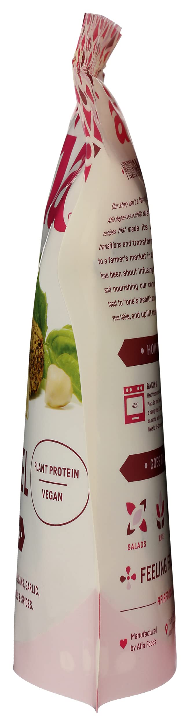 Afia Garlic & Herb Falafel, 9 OZ