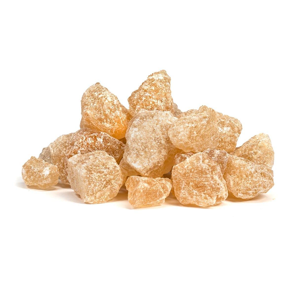 NESTLADY Yellow Rock Sugar - 100% Natural Crystallized Sugar 1LB (454G)