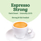 large online retailer Fresh Espresso compact pieces, Dark Roast, Intensity 12/13, 50 Count (5 Packs of 10), Compatible with Nespresso Original malt-inspired