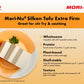 Mori-Nu Silken Tofu Extra Firm | Velvety Smooth And Creamy | Low Fat, Gluten-Free, Dairy-Free, Vegan, Made With Non-Gmo Soybeans, Ksa Kosher Parve | Shelf-Stable | Plant Protein | 12.3 Oz X 6 Packs