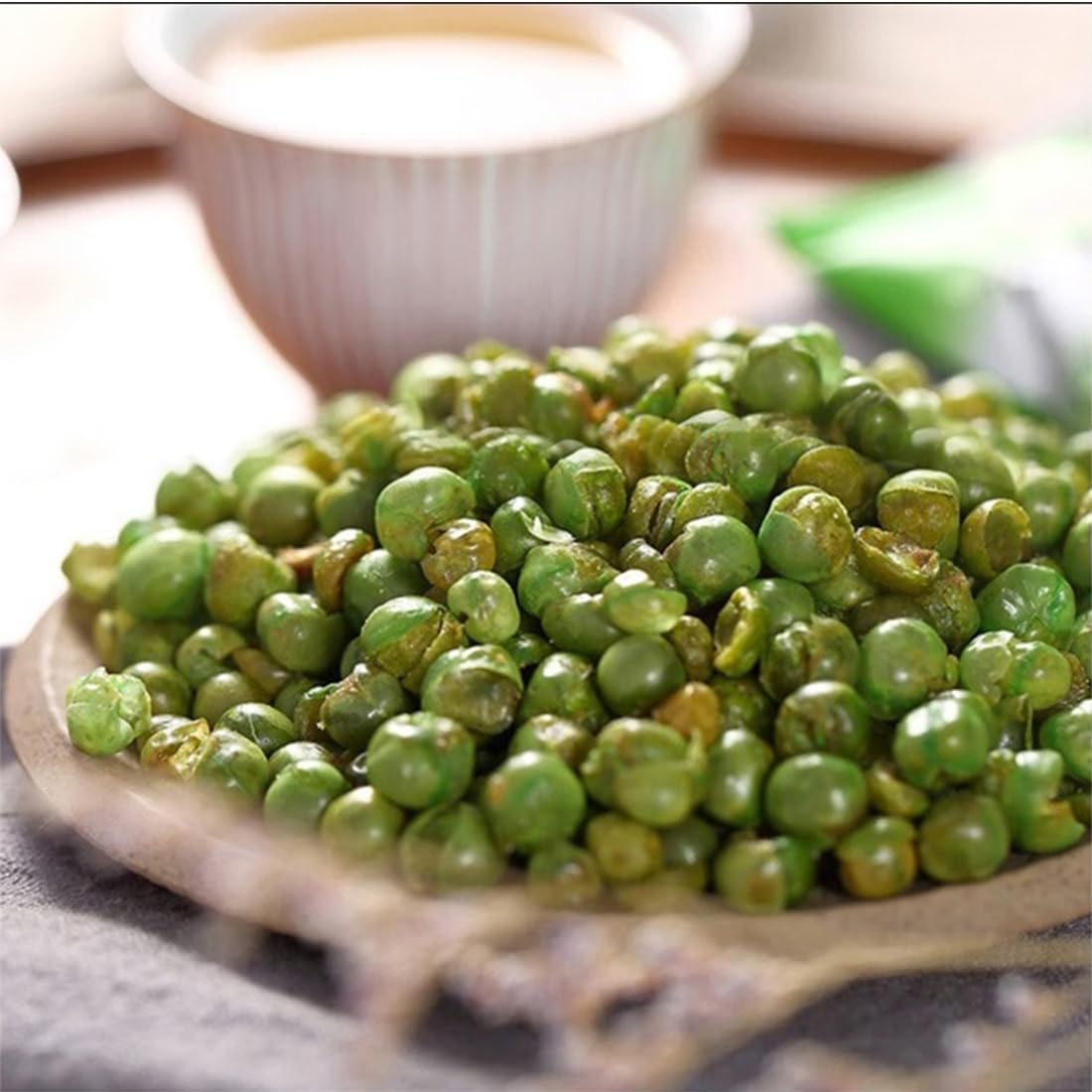 Mustard Flavor Green Peas 240G/8.46Oz Pack Of 3