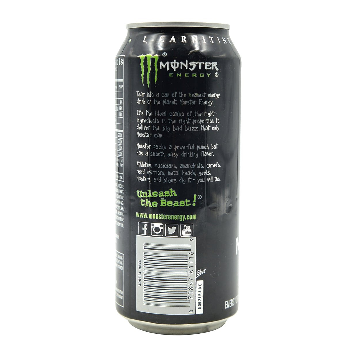 Monster Citrus Lime 16Oz