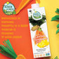 Heavan & Earth 100% Carrot And Pineapple Juice 25.6 Oz (2 Pack)