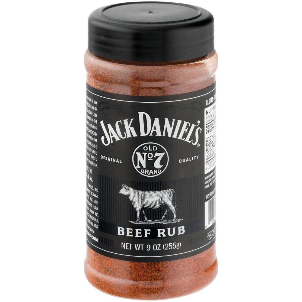 W W Wood INC Jack Daniels Original Beef Rub 9 oz.