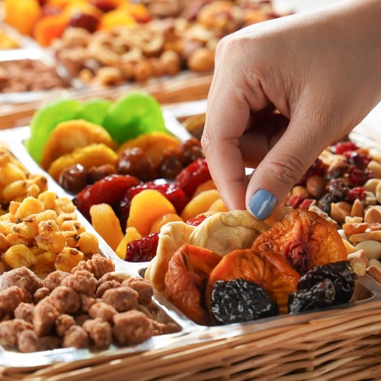 Broadway Basketeers Dried Fruit Gift Tray - 3 Pound Pack