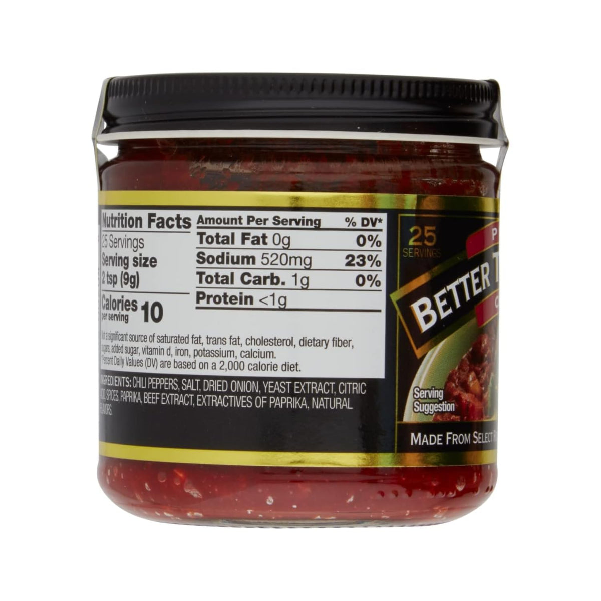 Better Than Bouillon Chili Base, Blendable Flavor, 8-Ounce Jar, Pack of 2