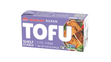 Mori-Nu Silken Tofu Lite Firm | Velvety Smooth and Creamy | Low Fat, Gluten-Free, Dairy-Free, Vegan, Made with Non-GMO soybeans, KSA Kosher Parve | Shelf-Stable | Provides protein | 10.8oz x12 Packs