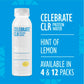 Celebrate Bariatric dietary products CLR Whey Isolate Protein Water, 20g Protein, Gluten Free, Sugar Free, 12 Fl Oz, Pack of 12