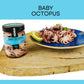 Renna Baby Octopus in Olive Oil, Premium Imported Seafood, 10.58 oz