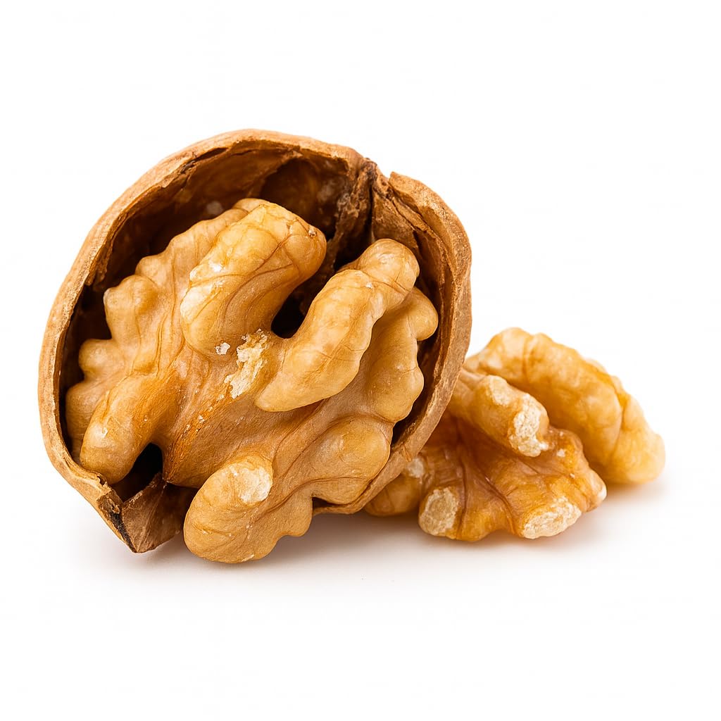 Crazy Nuts | California Grown Whole Walnuts In Shell, 1lb | Raw Walnuts Whole Bulk, Nuts in Shells for Squirrels