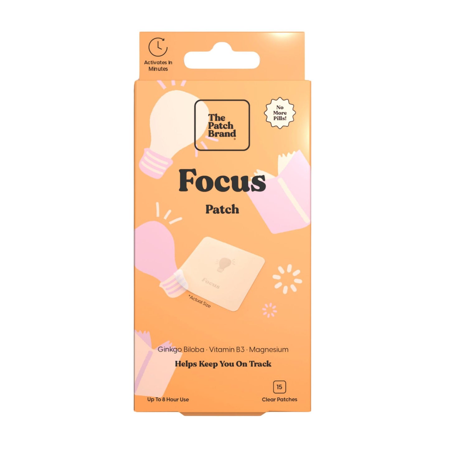 The Patch Brand FOCUS PATCH - Clear, Model TCB40804