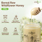 Oneroot 100% Canadian Flower Honey - 17.6 Oz/1.1 Lbs, Honey Wildflower Unfiltered, Unheated & Creamed, Nutrient Rich Raw Wildflo
