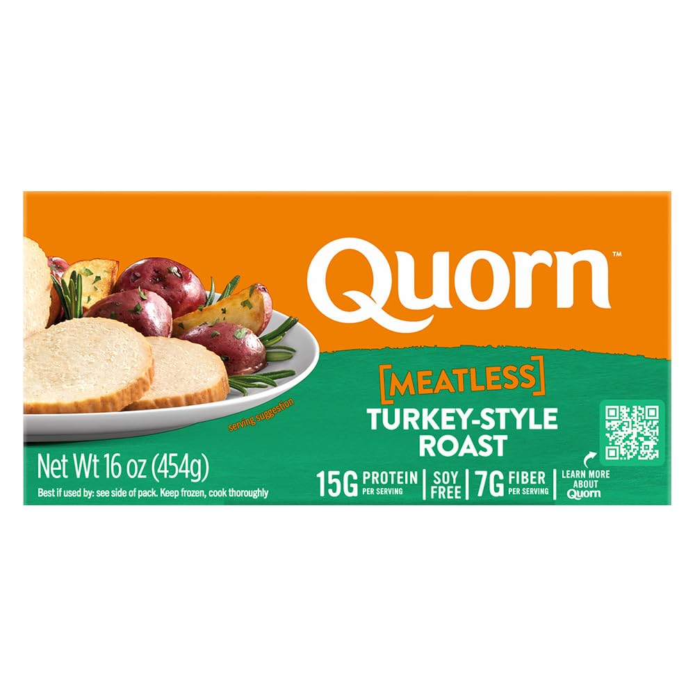 Quorn, Roast Meatless Turkey Style, 16 Ounce (Frozen)
