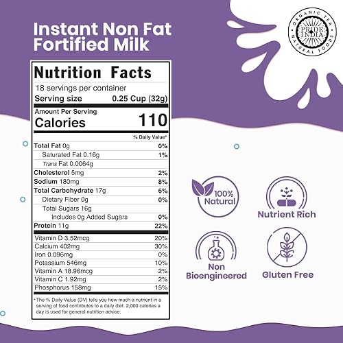 Instant Fortified Dry Milk Powder 20 Oz(D0102Hpinuw.)