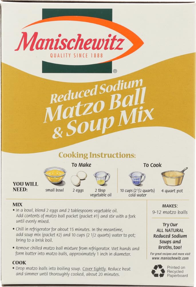 Manischewitz Soup Mix Matzo Ball Ls