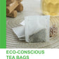TeeLux Decaf Green Tea with Lemon & Ginger Flavor, 100 Count, Smooth & Refreshing
