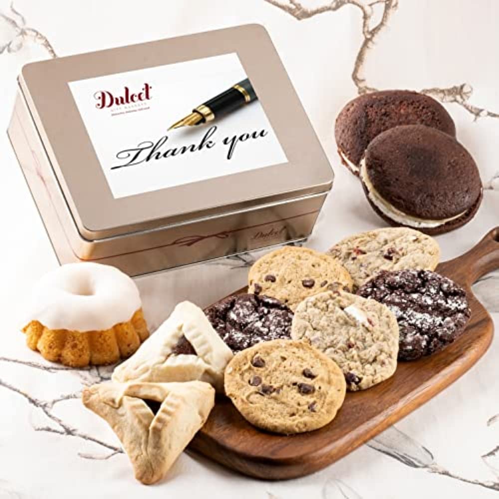 Gourmet Food Gift Baskets, Thank You Gift Baskets Wife, Girlfriend, Mom, Daughter, Dad, Son, or Coworker Thank You Basket by Dul