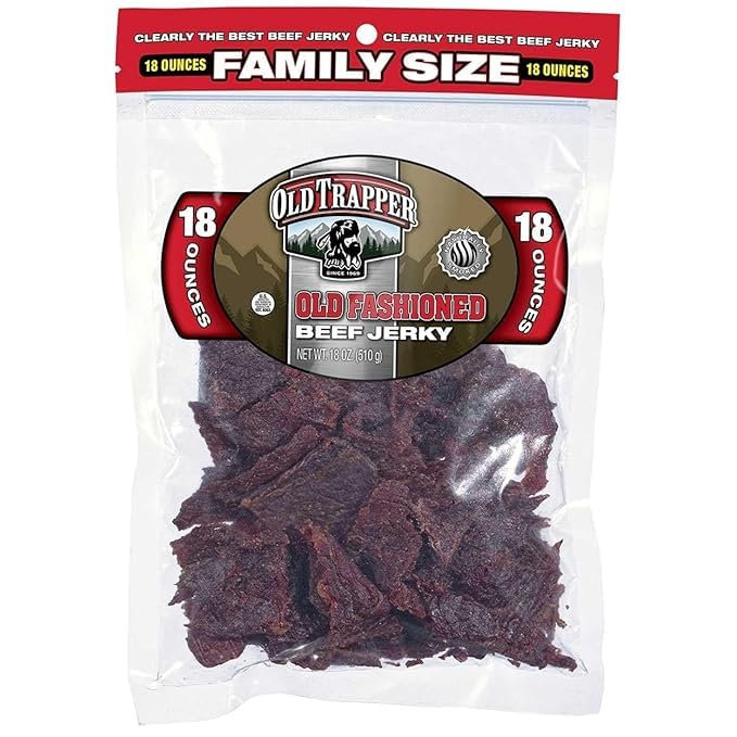 KD Chocolates Old Fashioned Beef Jerky, 18 Oz, 11x13x7 Size