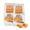 St Michel Chocolate Chip Madeleines French Sponge Cakes Made In France, Pack Of 2 (250G Each) Non-Gmo. Total Of 20 Individually Wrapped All Butter Traditional Madeleines Sponge Cakes