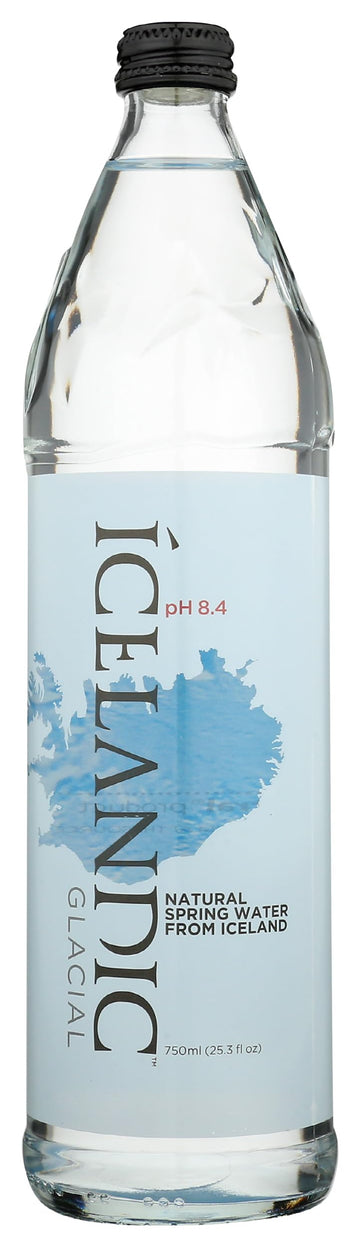 Icelandic Glacial Natural Spring Water, Still, 25.3 Fl Oz