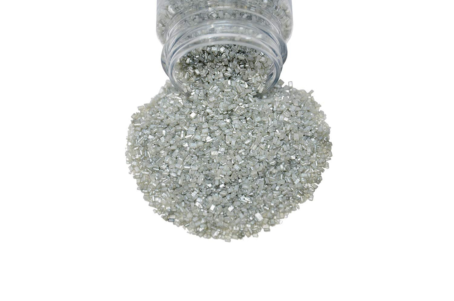 Mystic Sprinkles Sugar Crystals 4.2oz Bottle (Silver)