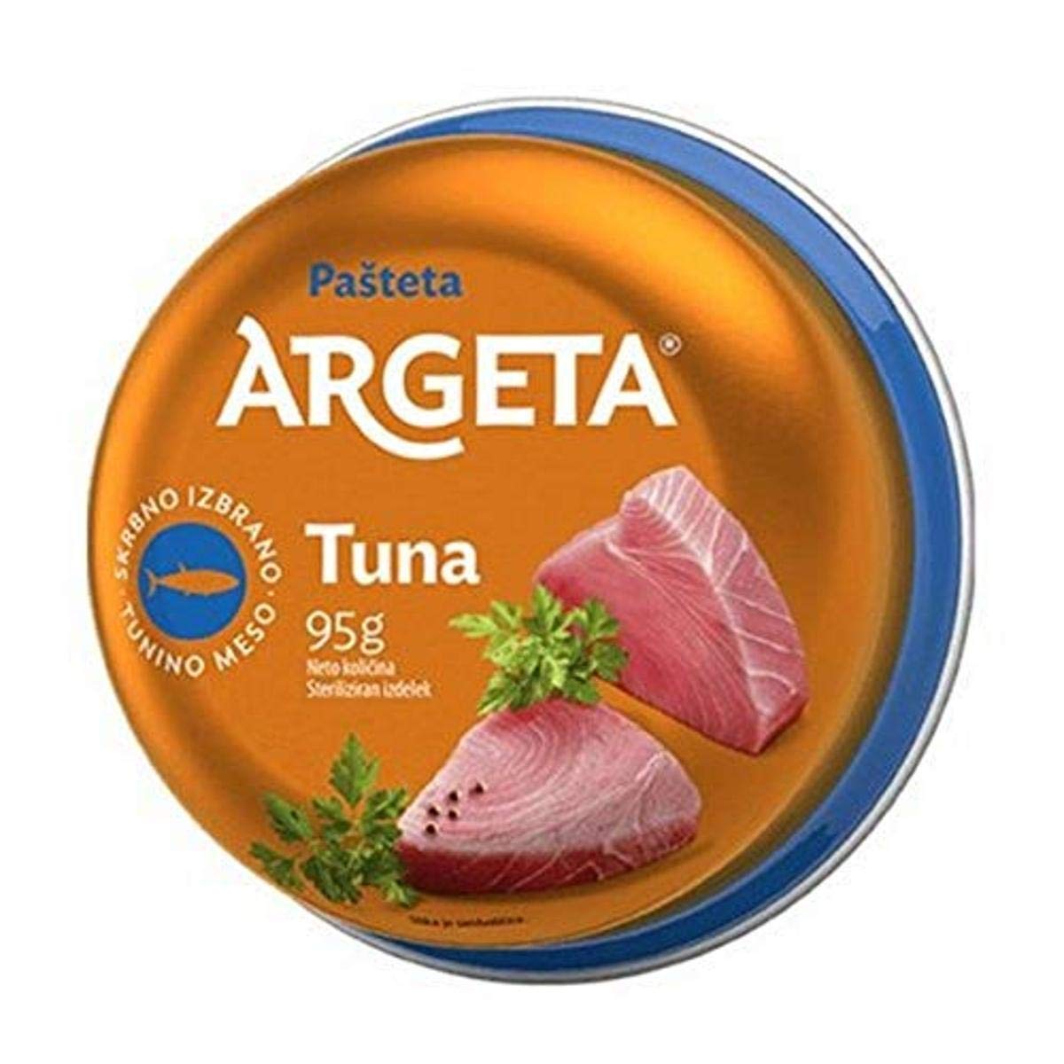 Argeta Tuna Pate, 3.35 Ounce, Pack of 12, Model S-PL-115