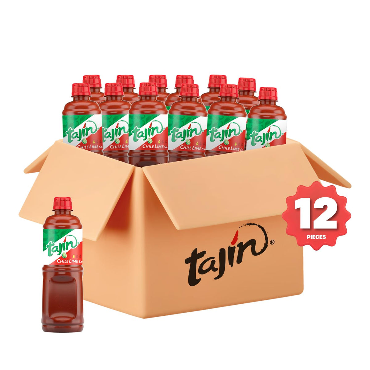 Taj  n Chile Lime Sauce 15.38oz (Pack of 12)