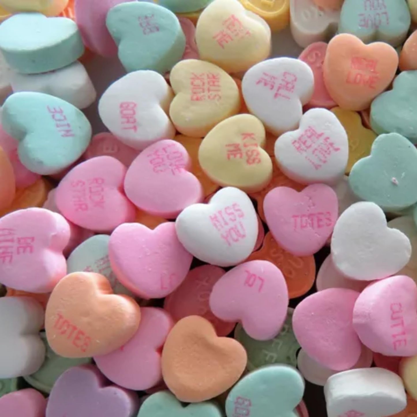 Candy Crate Conversation Hearts Candy 5 Pound Bag