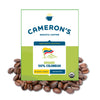 Camerons Coffee Roasted Whole Bean Coffee, Organic 100% Colombian, 4 Pound