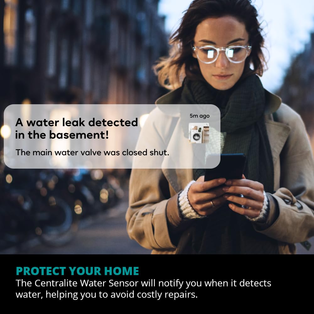 Prevent Water Damage During The Holidays With A Zigbee Water Sensor - Go Away For The Holidays Worry Free Of Leaks Or Floods - W
