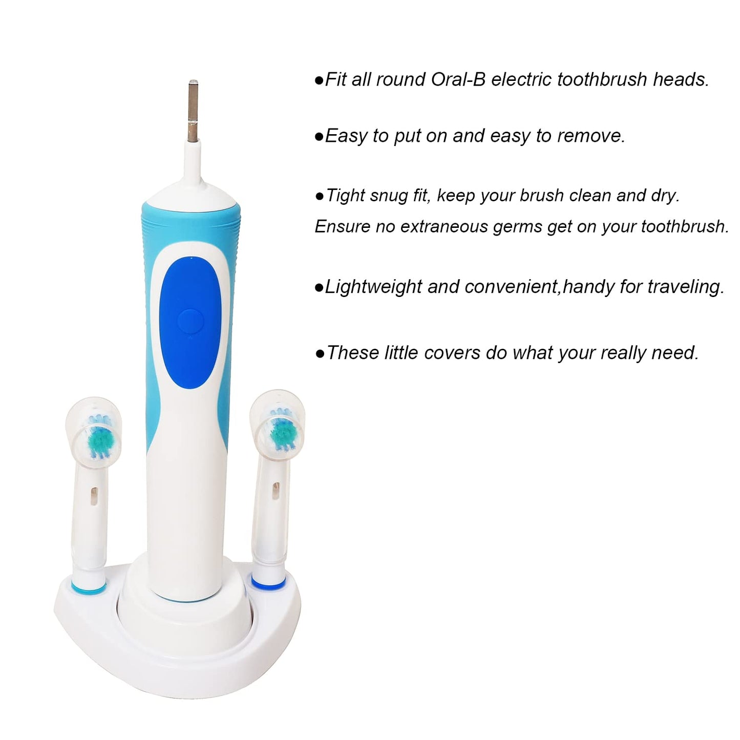 Lazyme Single Charger Holders Toothbrush Heads Holder Compatible For Oral-B, For Oral-B D Series, Pro Series (1 Pack)