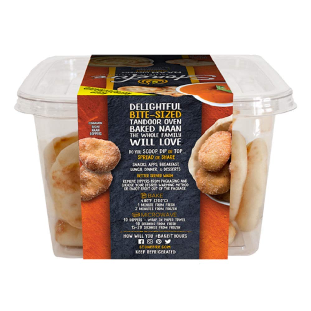 Stonefire Naan Dippers, Authentic Flatbreads, Original Flavor, 12.3 Ounce Pack