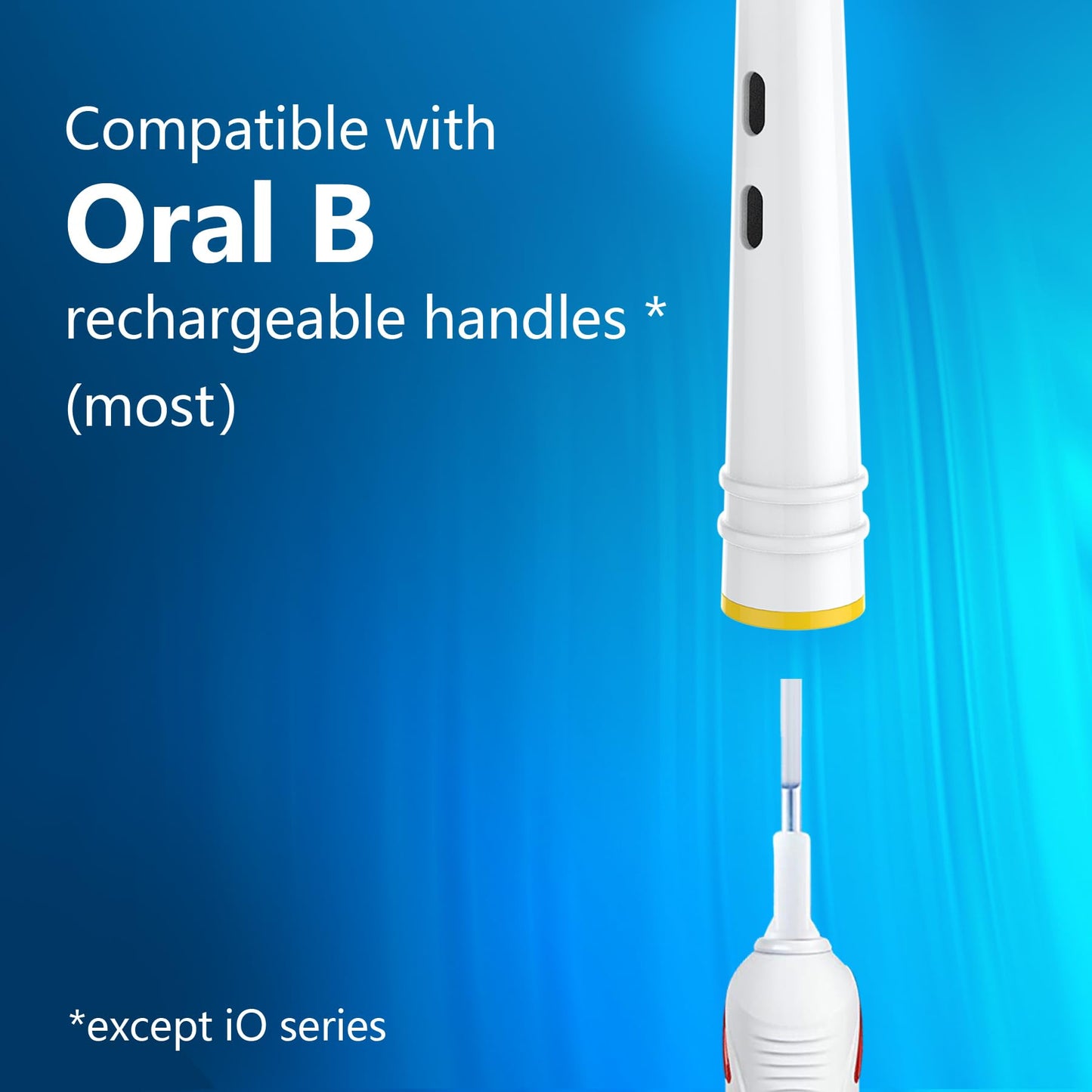 Replacement Toothbrush Heads Fit For Oral B Electric Toothbrushes, 8Pcs, Repuesto For Oral B Pro 100 500 1000 1500 2000 2500 300