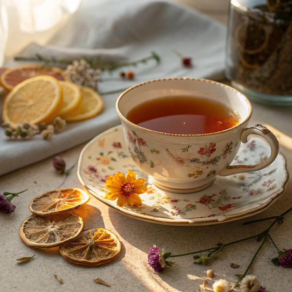 Earl Grey Tea  FLORAL & CITRUSY  Natural Bergamot Flavor Blended with ORGANIC Loose Leaf Tea  110+ Cups  8oz  ORGANIC CEYLON  OP Grade Tea  U.S.A Processed & Quality Control