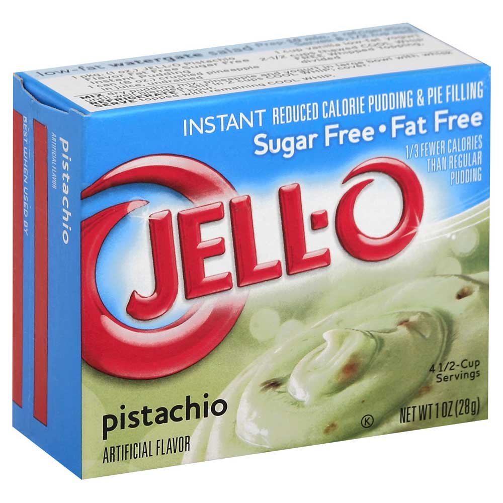 Jell O Instant Pistachio Sugar Free And Fat Free Pudding And Pie Filling, 1 Ounce -- 24 Per Case.