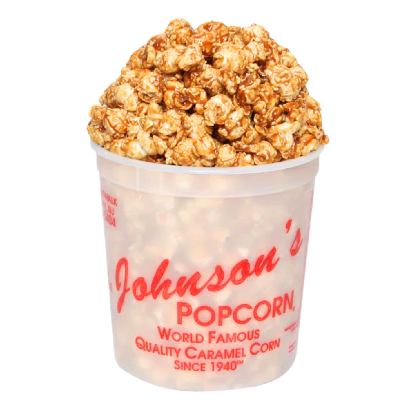 Johnson's Popcorn Caramel Popcorn Handmade, Freshly Popped Gourmet Sweet & Crunchy Delicious Treat for Family Parties, Movie Nig